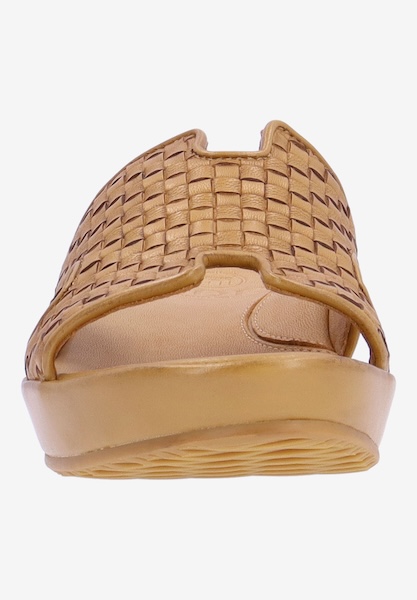 L'amour Des Pieds FLATS Cusaro LIONESS BURNISHED KIDSKIN