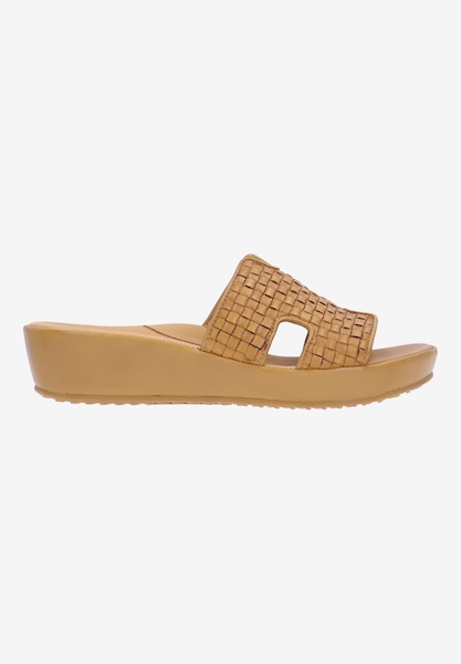 L'amour Des Pieds FLATS Cusaro LIONESS BURNISHED KIDSKIN