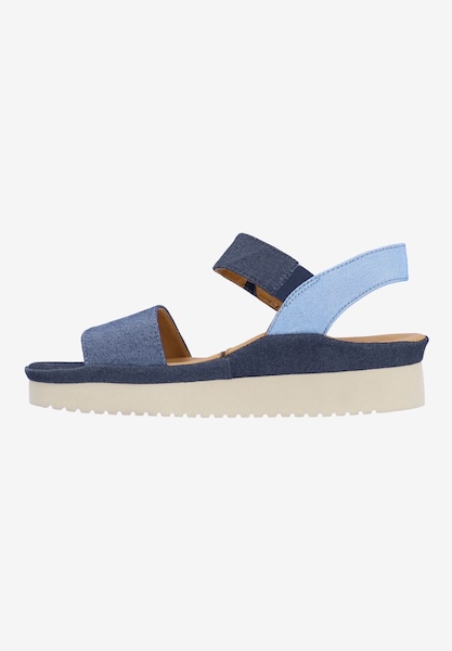 L'amour Des Pieds FLATS Abrilla BLUE DENIM MULTI