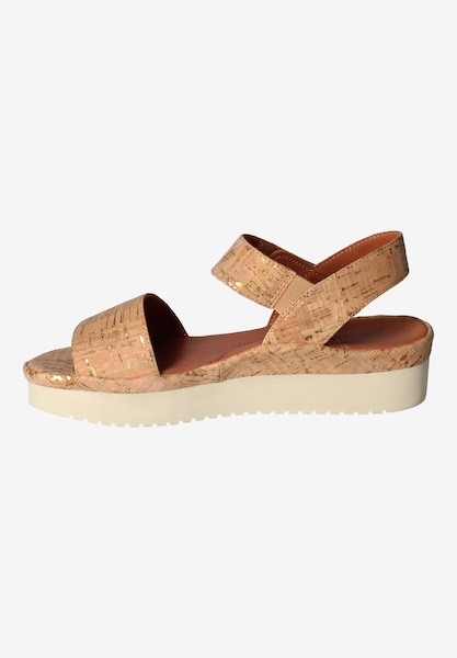 L'amour Des Pieds FLATS Abrilla Natural/Gold Cork