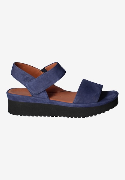 L'amour Des Pieds FLATS Abrilla Navy Kidsuede