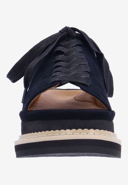 L'amour Des Pieds FLATS Adriel BLACK KIDSUEDE