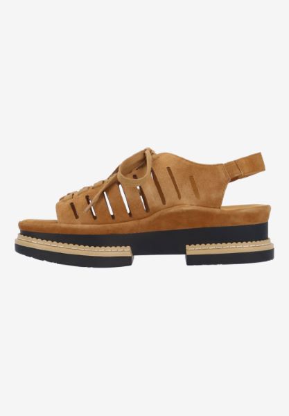L'amour Des Pieds FLATS Adriel COFFEE KIDSUEDE