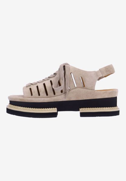 L'amour Des Pieds FLATS Adriel TAUPE KIDSUEDE