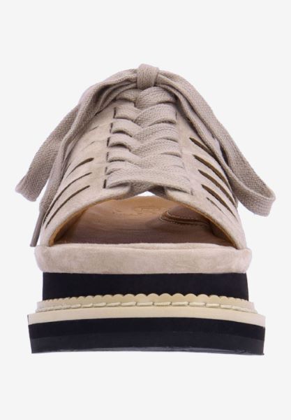 L'amour Des Pieds FLATS Adriel TAUPE KIDSUEDE