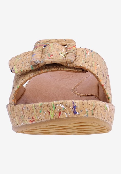 L'amour Des Pieds FLATS Callye BRIGHT MULTI CORK