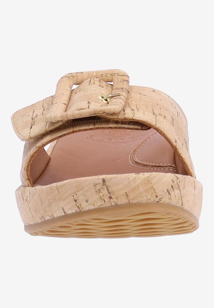 L'amour Des Pieds FLATS Callye NATURAL/GOLD CORK