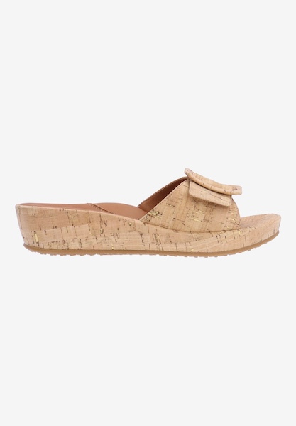 L'amour Des Pieds FLATS Callye NATURAL/GOLD CORK