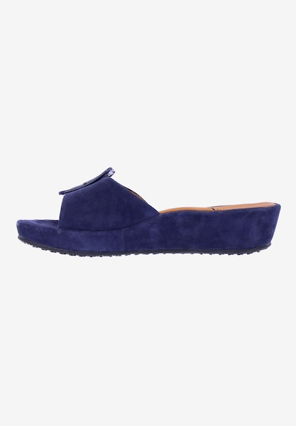 L'amour Des Pieds FLATS Callye NAVY SUEDE