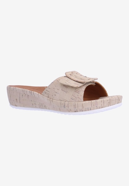 l'amour des pieds FLATS Callye WHITEWASH CORK