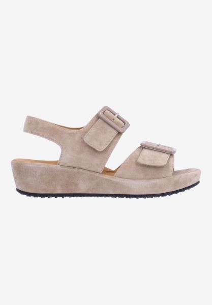 L'amour Des Pieds FLATS Cantura TAUPE KIDSUEDE
