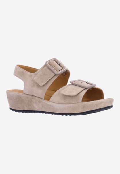 l'amour des pieds FLATS Cantura TAUPE KIDSUEDE