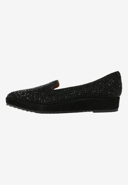 L'amour Des Pieds FLATS Correze Black Kidsuede