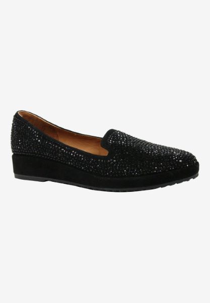 l'amour des pieds FLATS Correze Black Kidsuede