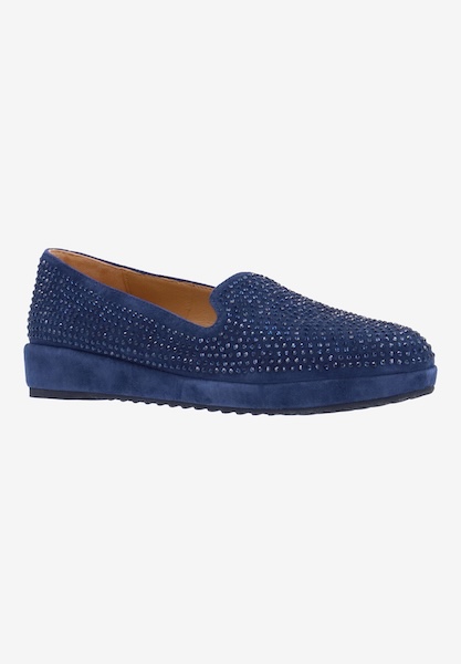 l'amour des pieds FLATS Correze DK NAVY KIDSUEDE