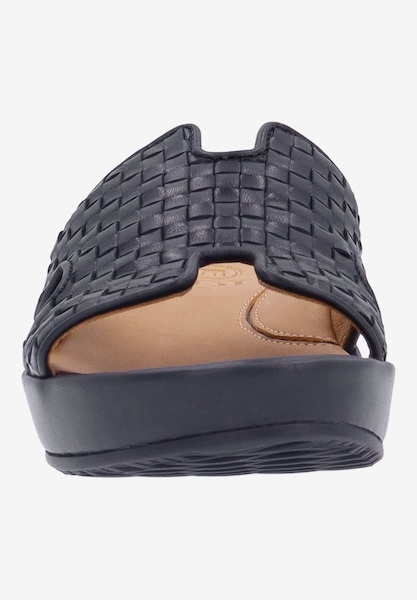 L'amour Des Pieds FLATS Cusaro BLACK KIDSKIN