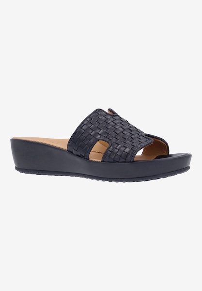 l'amour des pieds FLATS Cusaro BLACK KIDSKIN