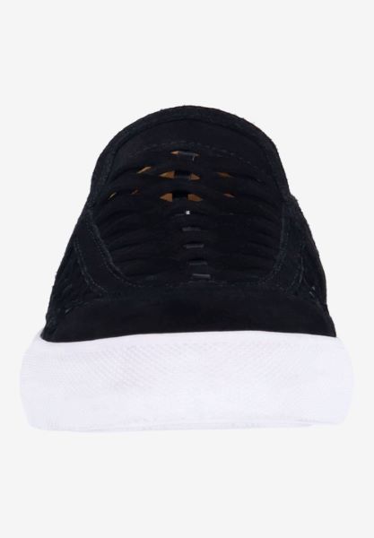 L'amour Des Pieds FLATS Karsha BLACK SUEDE/PATENT