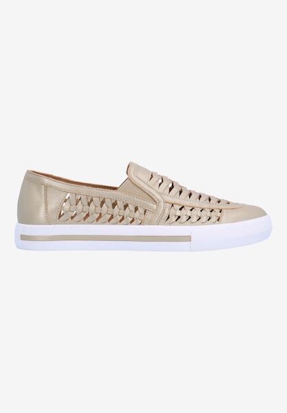 L'amour Des Pieds FLATS Karsha PLATINO MET NAPPA
