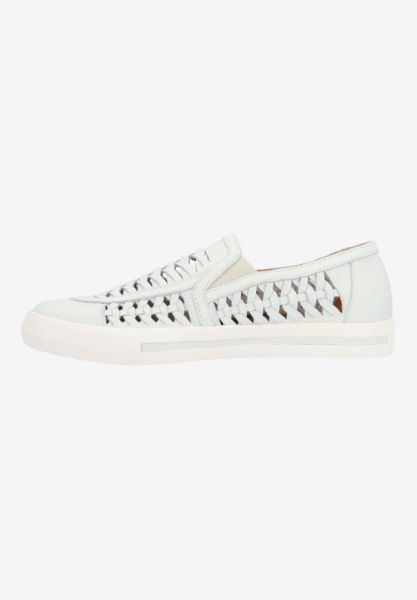 L'amour Des Pieds FLATS Karsha WHITE LAMBA/WHITE