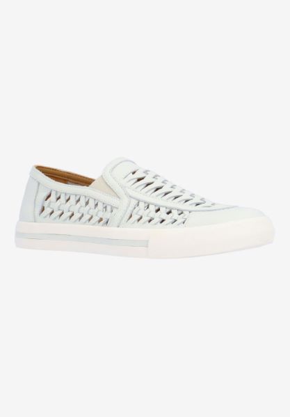 l'amour des pieds FLATS Karsha WHITE LAMBA/WHITE