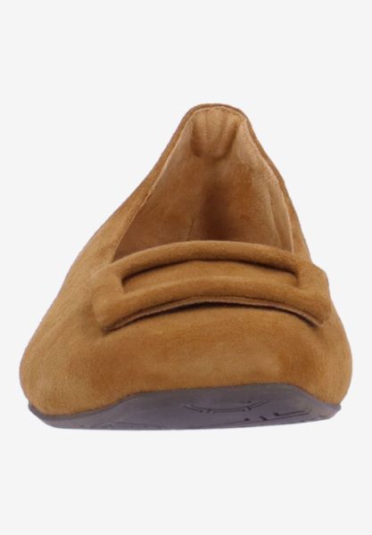 L'amour Des Pieds FLATS Tallulah COFFEE KIDSUEDE