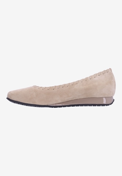 L'amour Des Pieds FLATS Tiffanie TAUPE KIDSUEDE