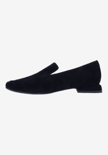 L'amour Des Pieds FLATS Tilda BLACK KIDSUEDE