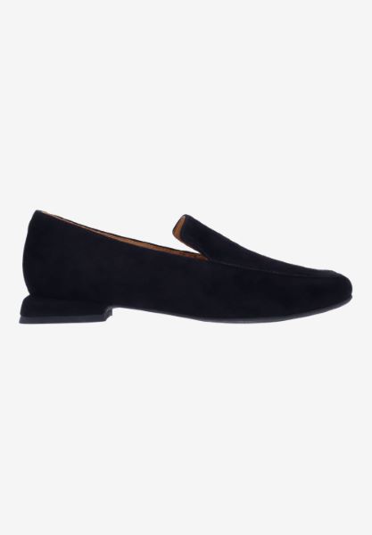 L'amour Des Pieds FLATS Tilda BLACK KIDSUEDE