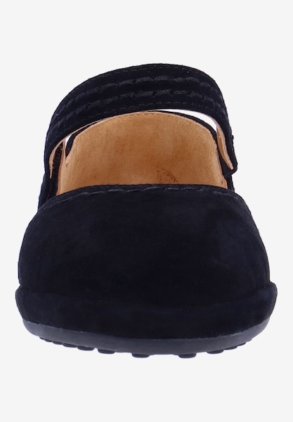 L'amour Des Pieds FLATS Xylina BLACK KID SUEDE