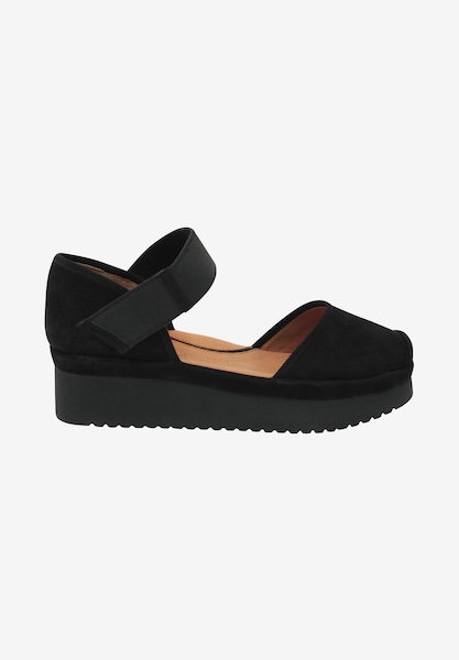 L'amour Des Pieds NEW ARRIVALS Amadour Black Suede