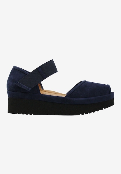 L'amour Des Pieds NEW ARRIVALS Amadour Navy Suede