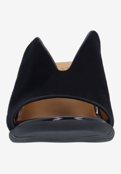 L'amour Des Pieds NEW ARRIVALS Ulka BLACK KIDSUEDE