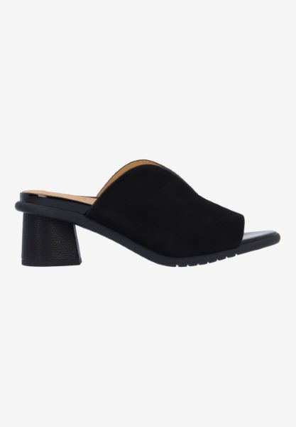 L'amour Des Pieds NEW ARRIVALS Ulka BLACK KIDSUEDE