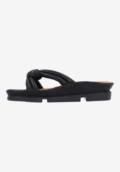 L'amour Des Pieds PACKABLE TRAVEL Veda BLACK LAMBA
