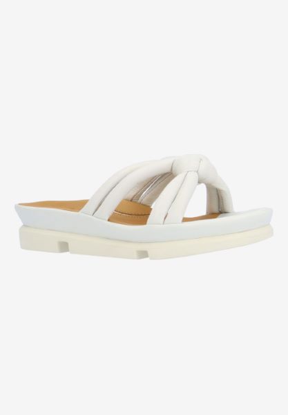l'amour des pieds PACKABLE TRAVEL Veda WHITE LAMBA