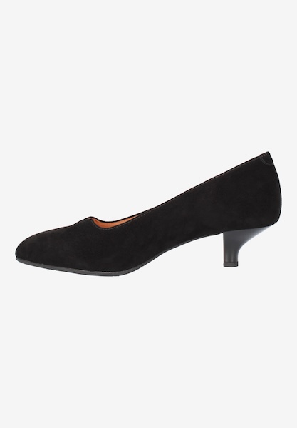L'amour Des Pieds SALE Kavan BLACK KID SUEDE