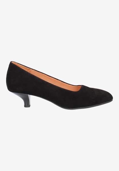 L'amour Des Pieds SALE Kavan BLACK KID SUEDE