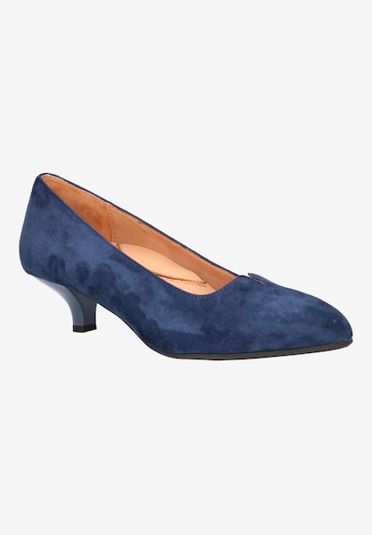 l'amour des pieds SALE Kavan NAVY KID SUEDE