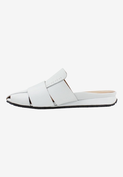 L'amour Des Pieds SALE Tarius White Leather