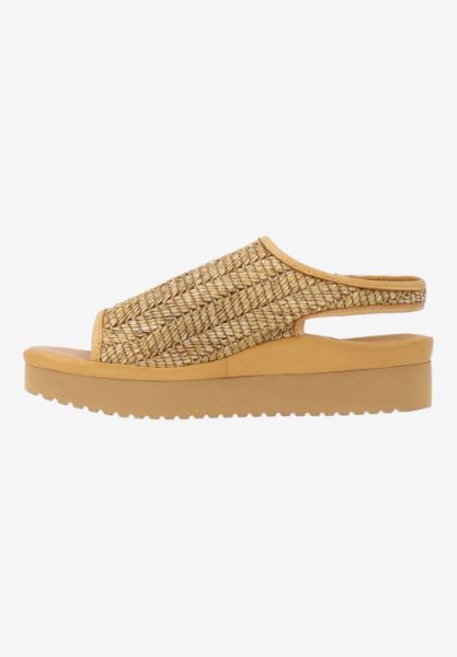 L'amour Des Pieds NEW ARRIVALS Ashwin NATURAL RAFFIA