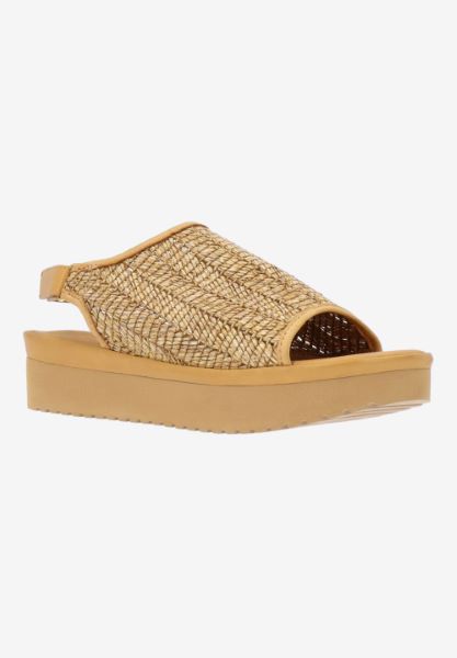 l'amour des pieds NEW ARRIVALS Ashwin NATURAL RAFFIA