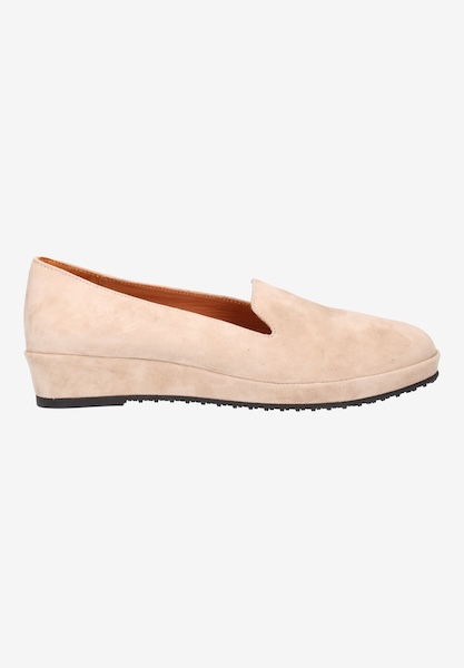 L'amour Des Pieds NEW ARRIVALS Carlow Taupe Kidsuede