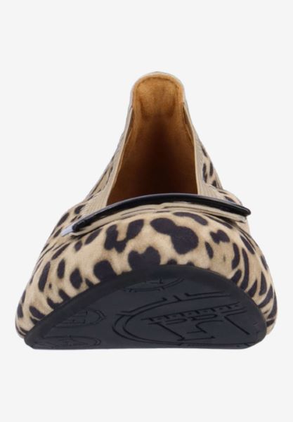 L'amour Des Pieds NEW ARRIVALS Floella TAN/BLACK ANIMAL PRINT