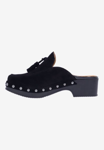L'amour Des Pieds NEW ARRIVALS Gracen BLACK KIDSUEDE