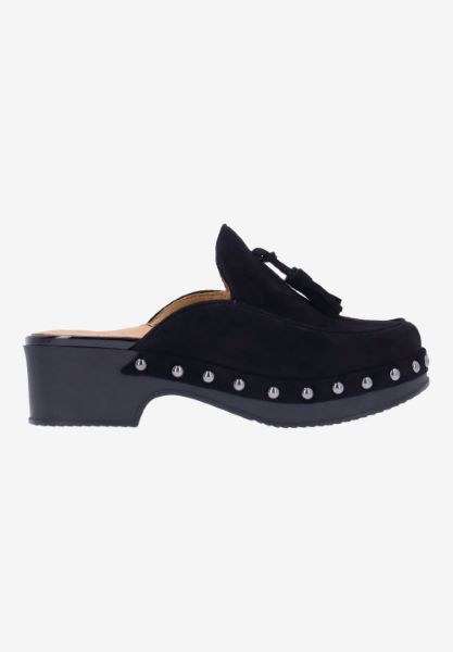 L'amour Des Pieds NEW ARRIVALS Gracen BLACK KIDSUEDE