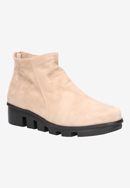 l'amour des pieds NEW ARRIVALS Hadirat TAUPE COW SUEDE