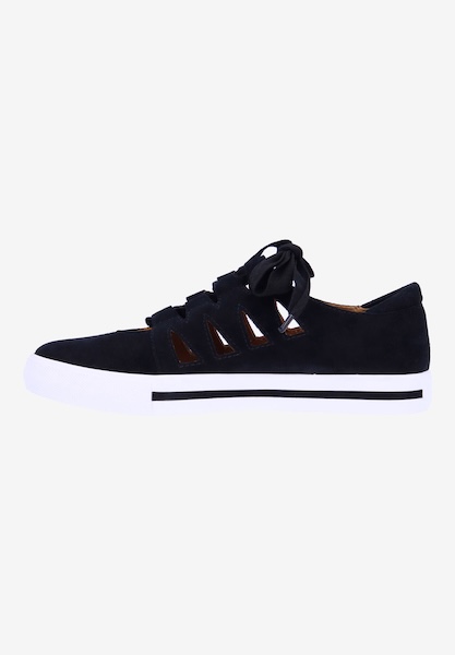 L'amour Des Pieds NEW ARRIVALS Kanav BLACK KID SUEDE