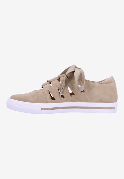 L'amour Des Pieds NEW ARRIVALS Kanav TAUPE KID SUEDE