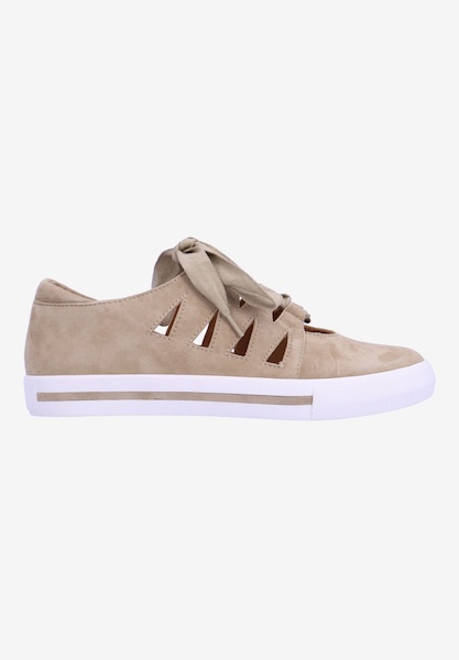 L'amour Des Pieds NEW ARRIVALS Kanav TAUPE KID SUEDE